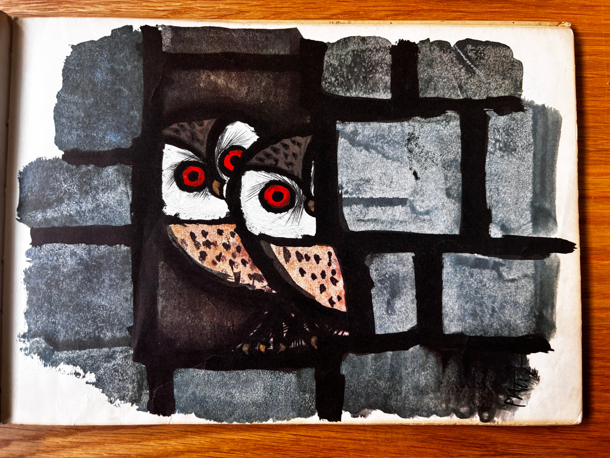 CELESTINO PIATTI The Happy Owls 1965 1st Ernest Benn ILLUSTRATED