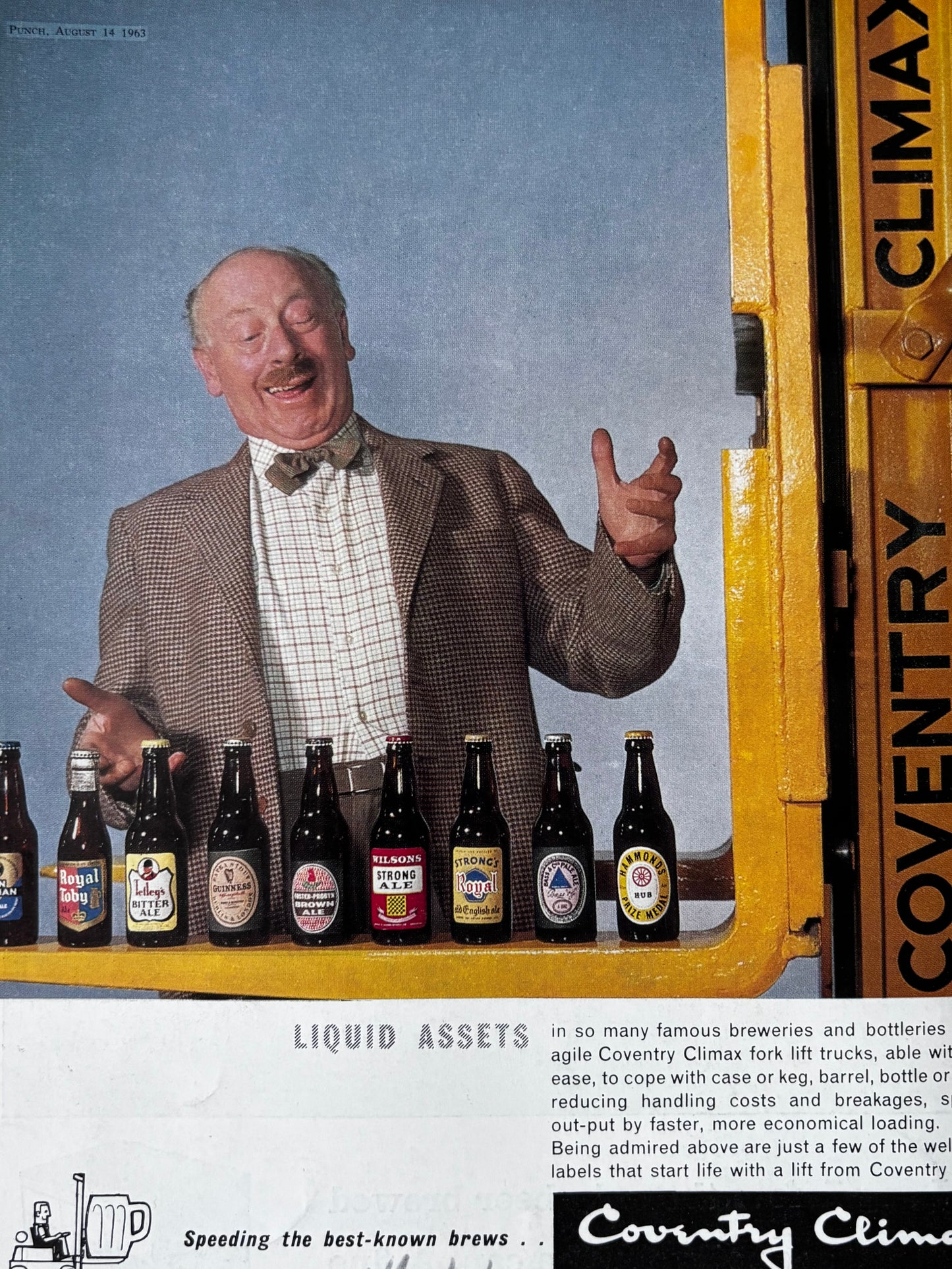 Andre Francois PUNCH MAGAZINE August 14 1963 PUB CHELSEA PENSIONER Summer