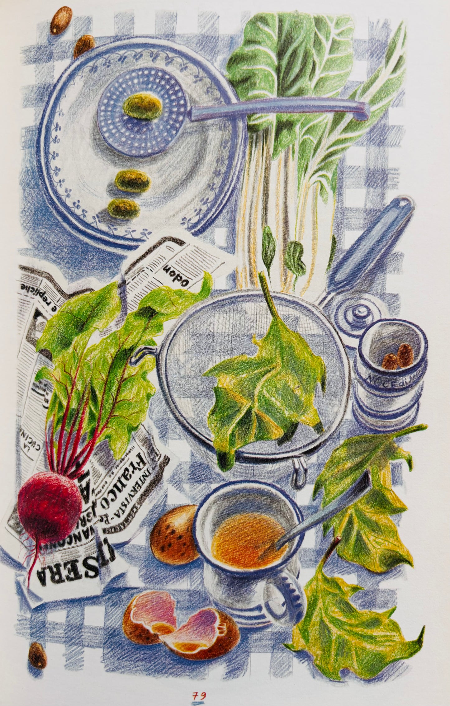 Leslie Forbes A TABLE IN TUSCANY 1st DJ 1986 2nd Imp ITALIAN RECIPES COOKBOOK
