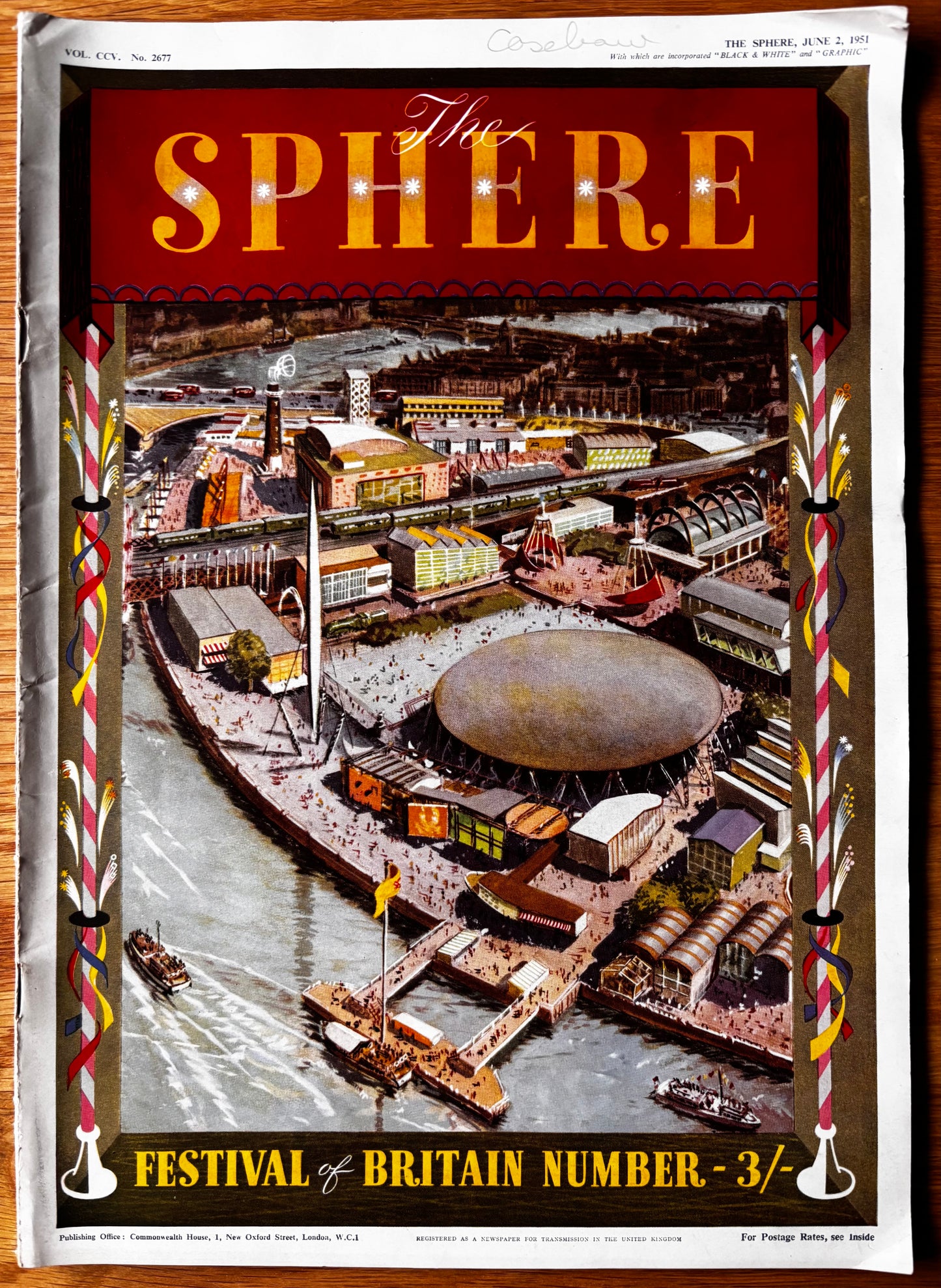 Festival of Britain Number THE SPHERE MAGAZINE June 2, 1951 ILLUSTRATED LONDON