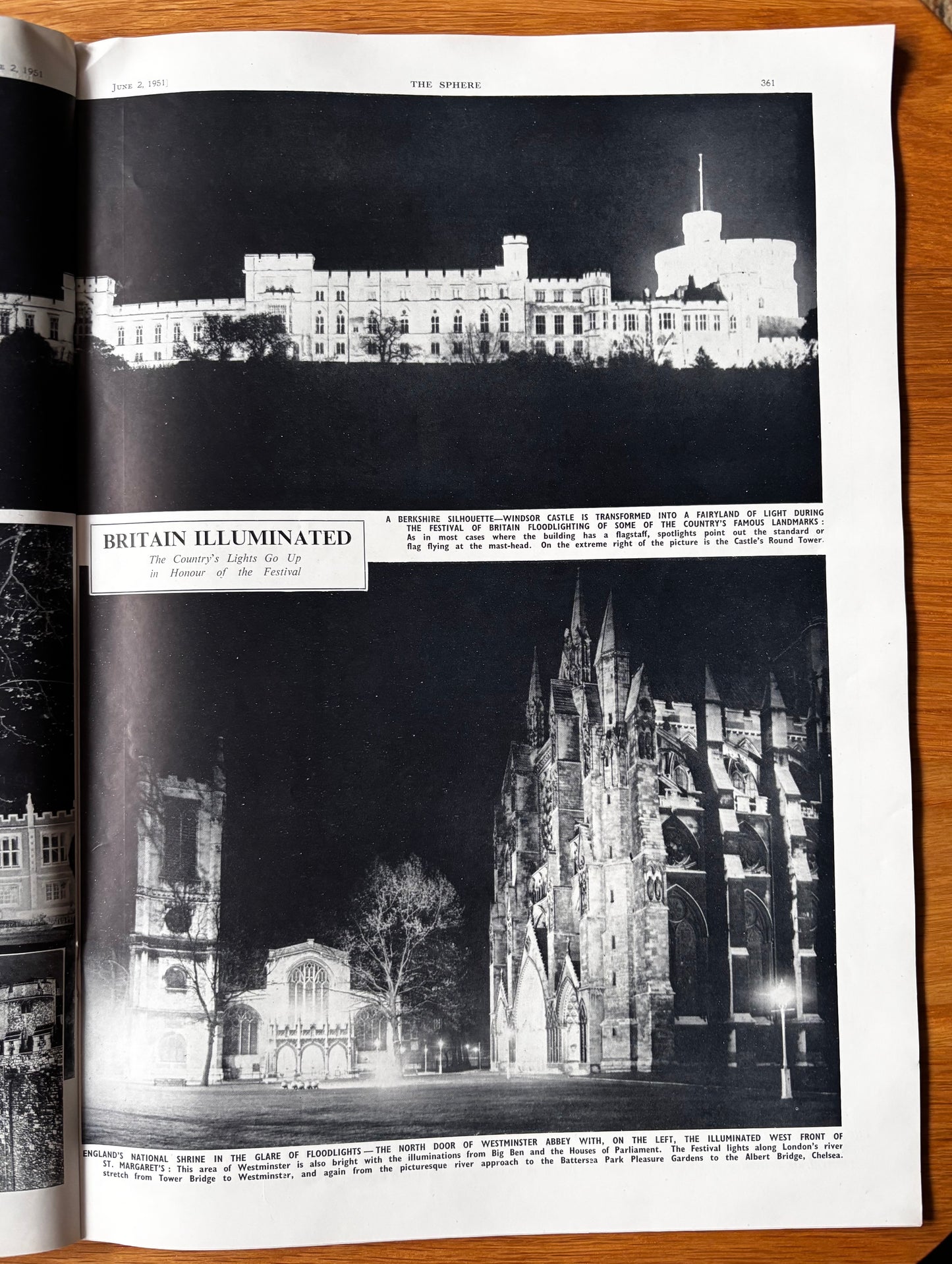 Festival of Britain Number THE SPHERE MAGAZINE June 2, 1951 ILLUSTRATED LONDON