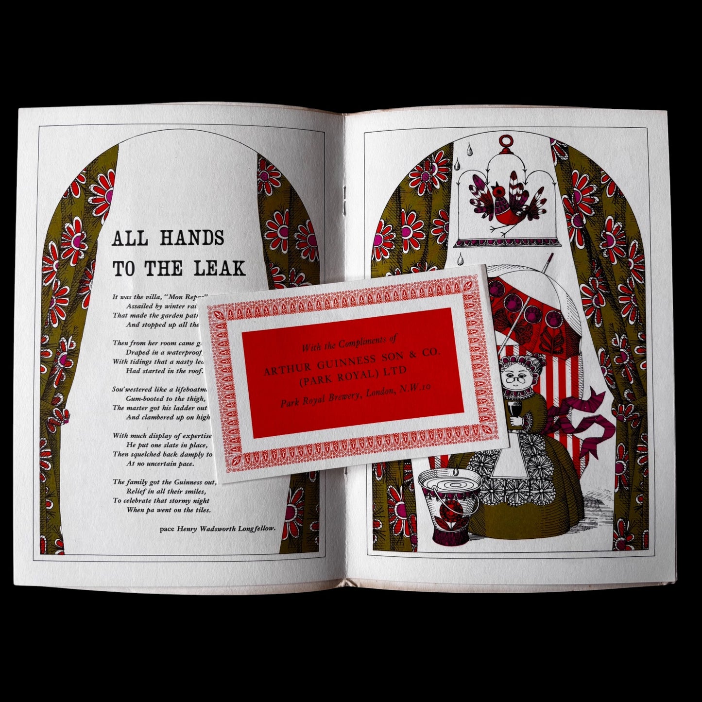 John Tribe ALL MY OWN WORK GUINNESS DO IT YOURSELF BOOK 1964 ILLUS BOOKLET