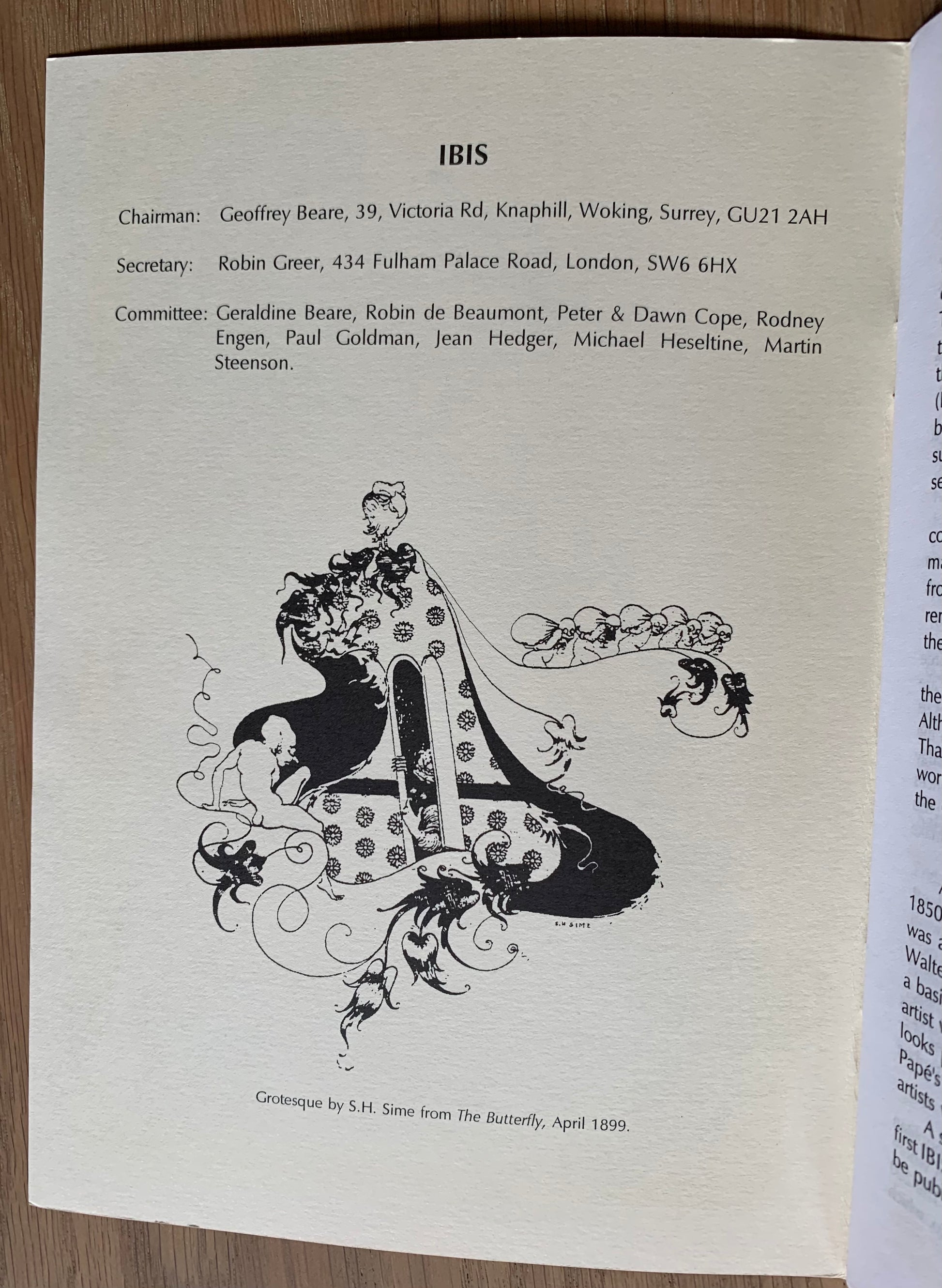 Sidney Sime Bibliography IMAGINATIVE BOOK ILLUSTRATION SOCIETY Winter 1998 NEWSLETTER - transpontinebooks