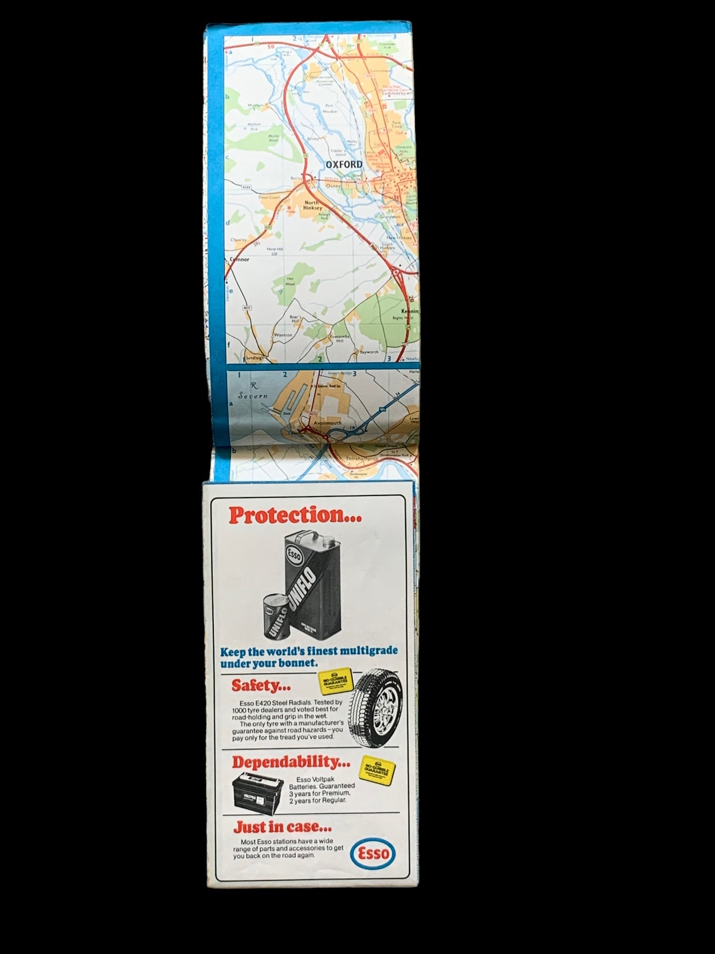 1970’s ESSO South East England MAP Susanna Dolesch - transpontinebooks