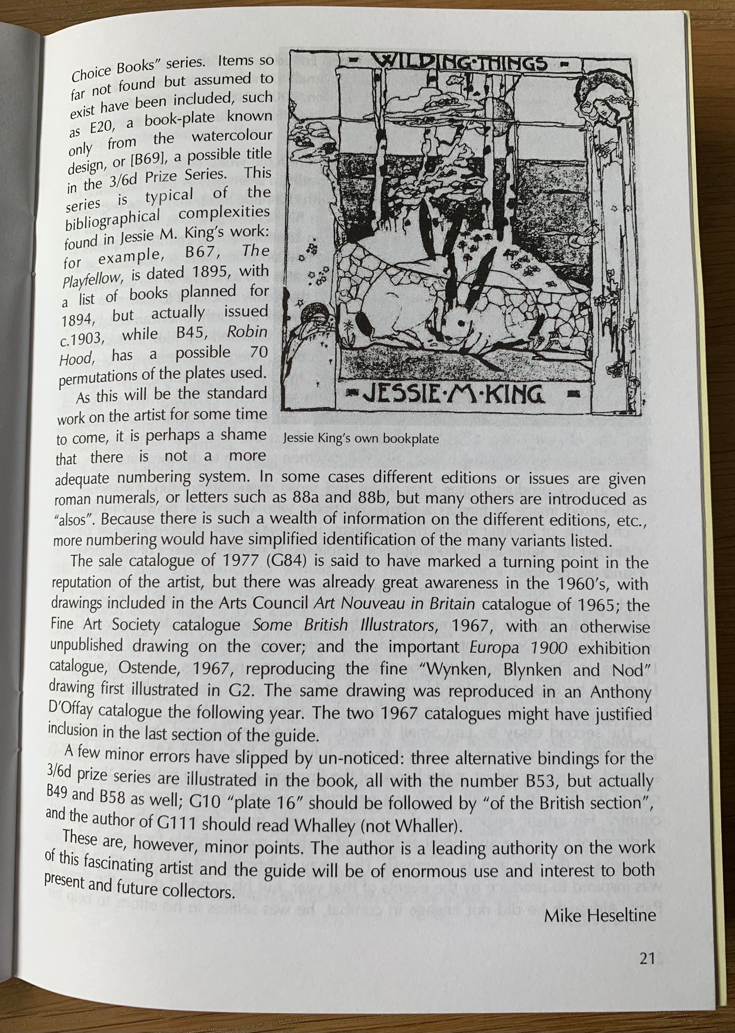 John Minton Bibliography IMAGINATIVE BOOK ILLUSTRATION SOCIETY Spring 2008 NEWSLETTER - transpontinebooks