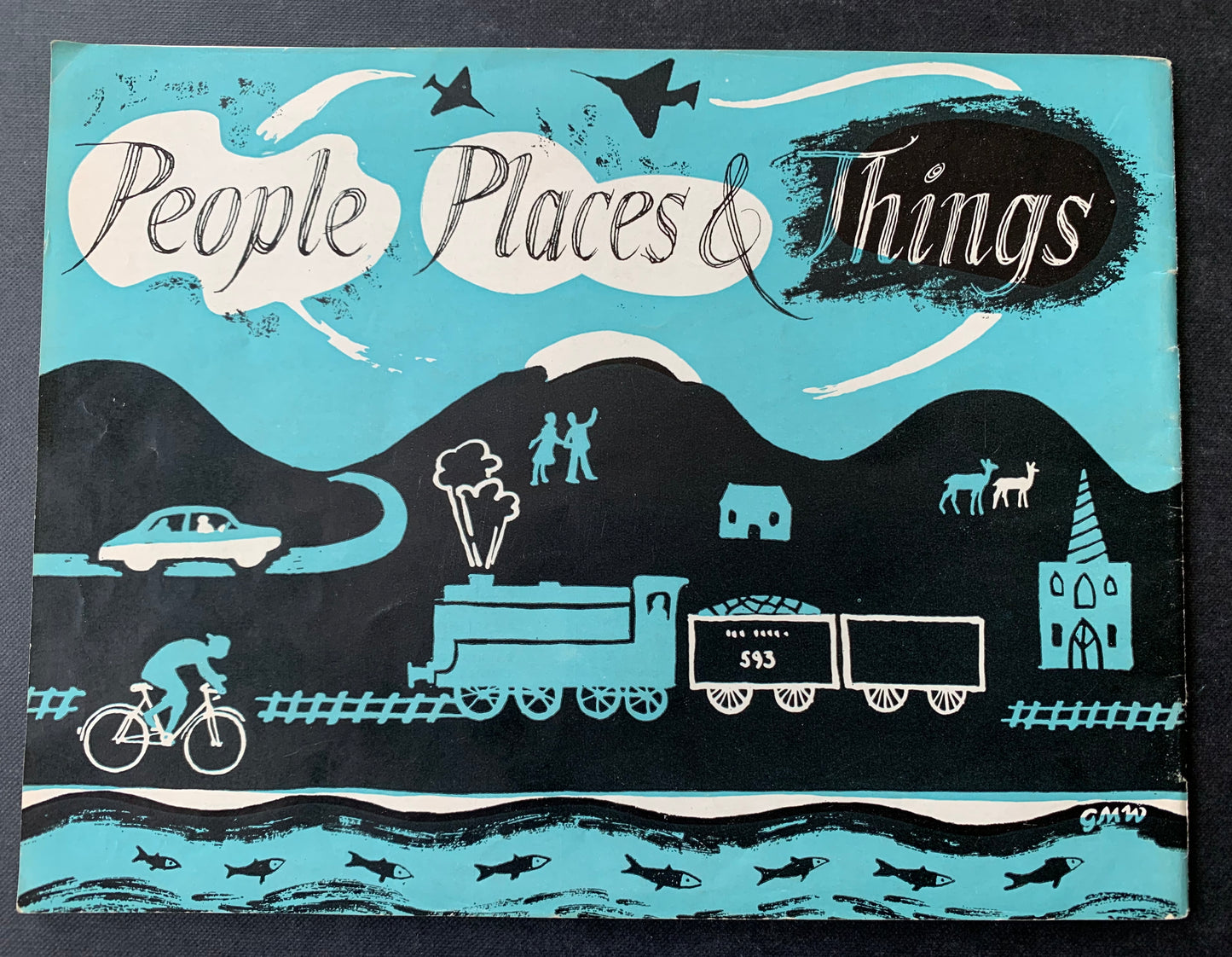 BBC PEOPLE PLACES & THINGS 1958 Radio Broadcasts To Schools 1950's STYLE - transpontinebooks