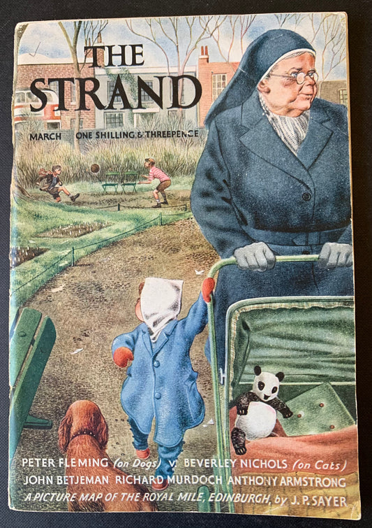 Jaques Robin THE STRAND MAGAZINE Mar 1948 Betty Swanwick John Betjeman - transpontinebooks