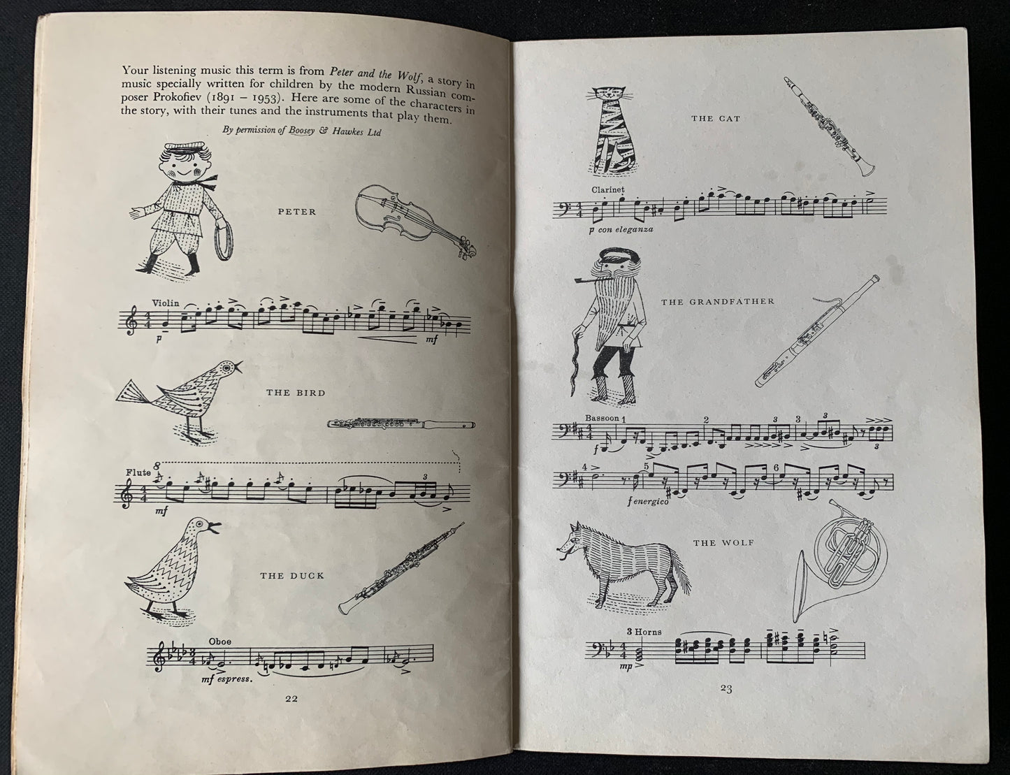 Hass Derrick SINGING TOGETHER 1956 BBC Rhythm and Melody Schools Art Music Book - transpontinebooks