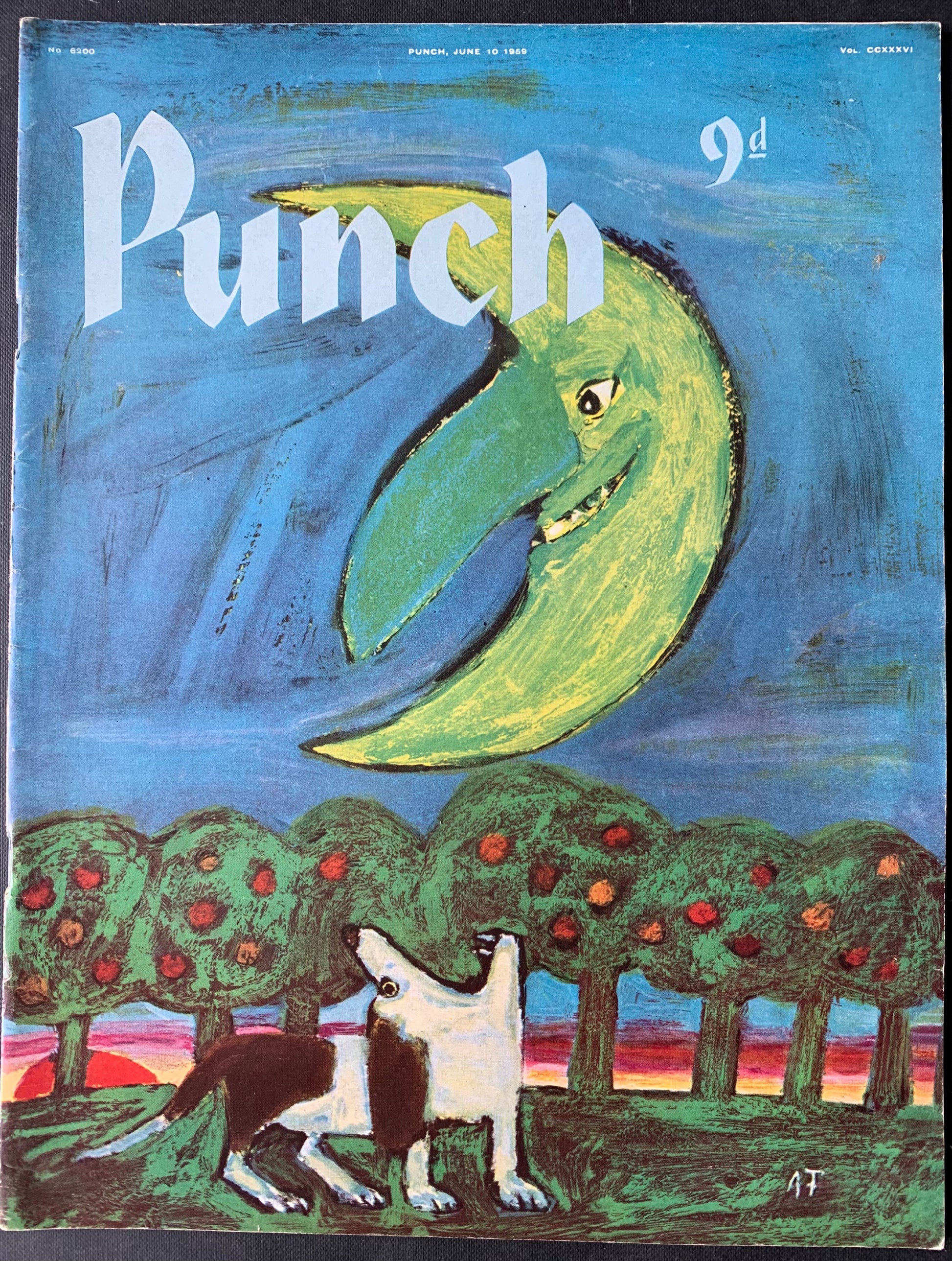 Francois Andre PUNCH MAGAZINE June 10 1959 Quentin Blake Ronald Searle - transpontinebooks