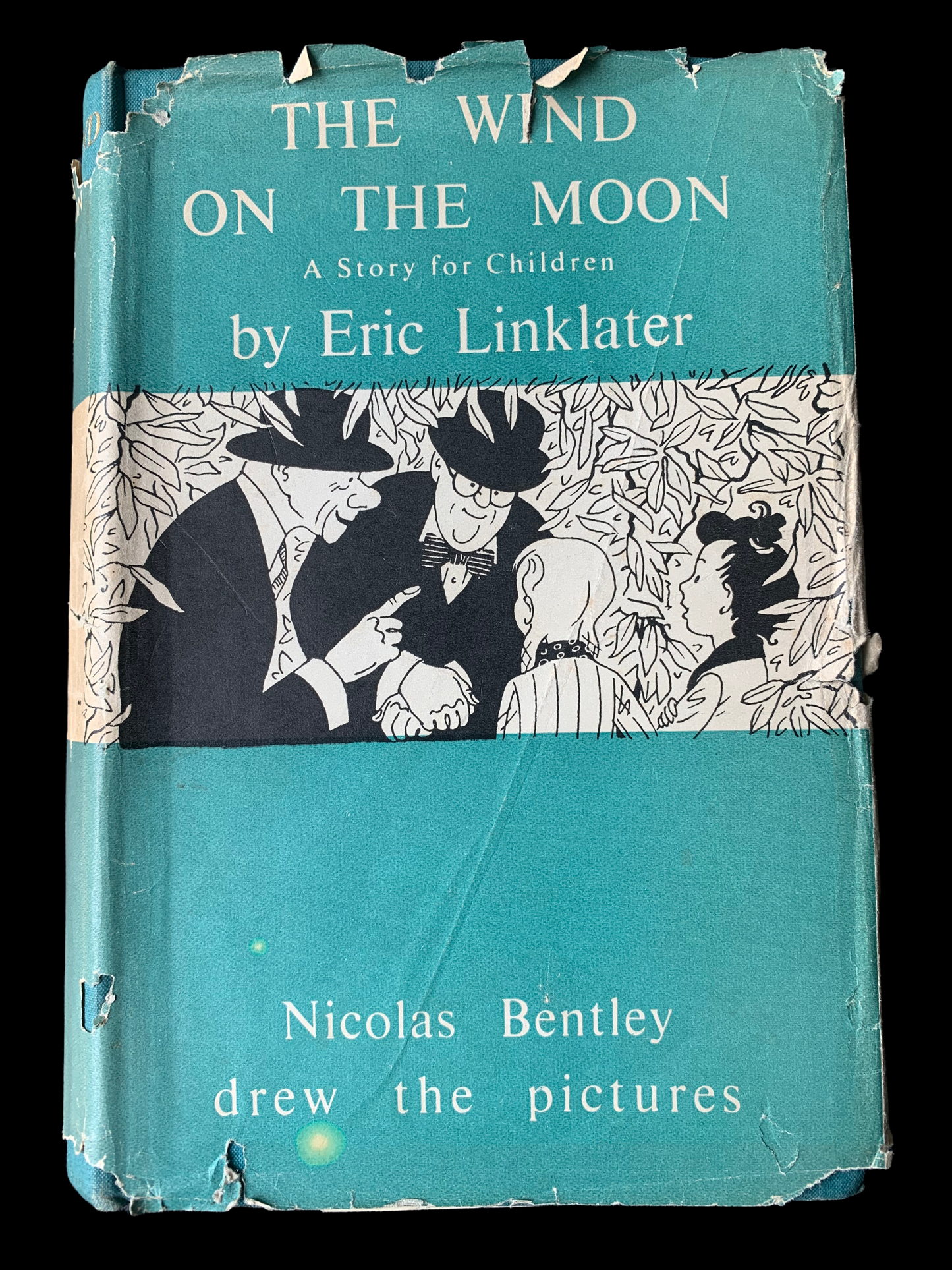 Nicholas Bentley THE WIND ON THE MOON Eric Linklater 1st DJ 1944 MacMillan - transpontinebooks