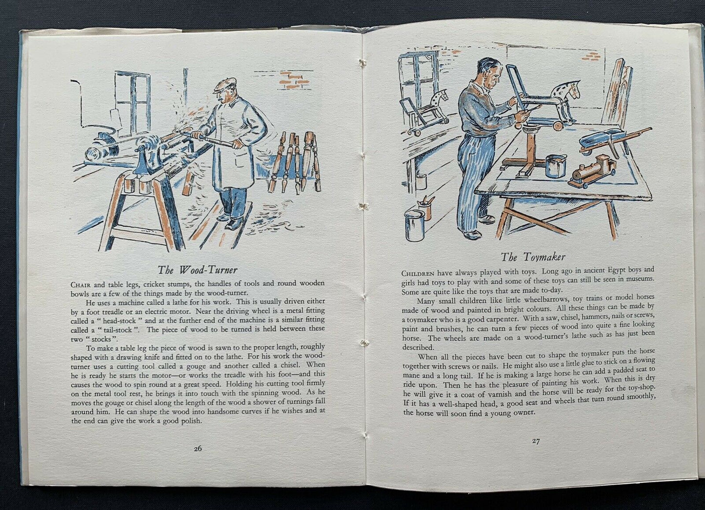 Lines Vincent SHAPING AND MAKING 1944 1st Ed DJ OUP Skills Craftsmen ILLUSTRATED - transpontinebooks