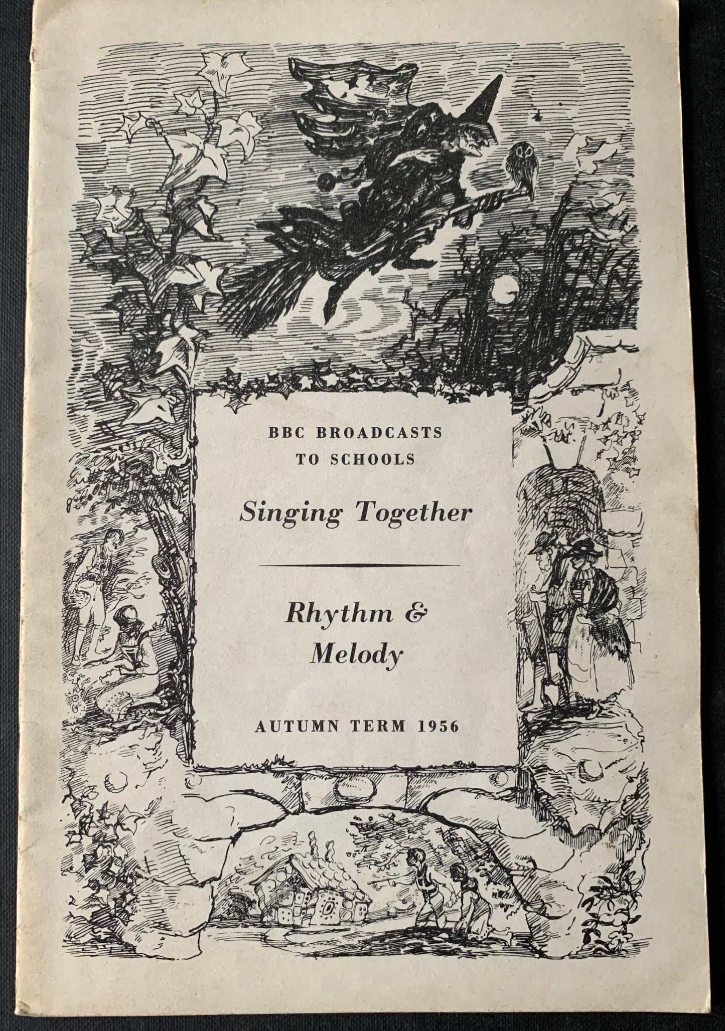 Ribbons Ian SINGING TOGETHER 1956 Illustrations BBC Rhythm and Melody SCHOOLS - transpontinebooks