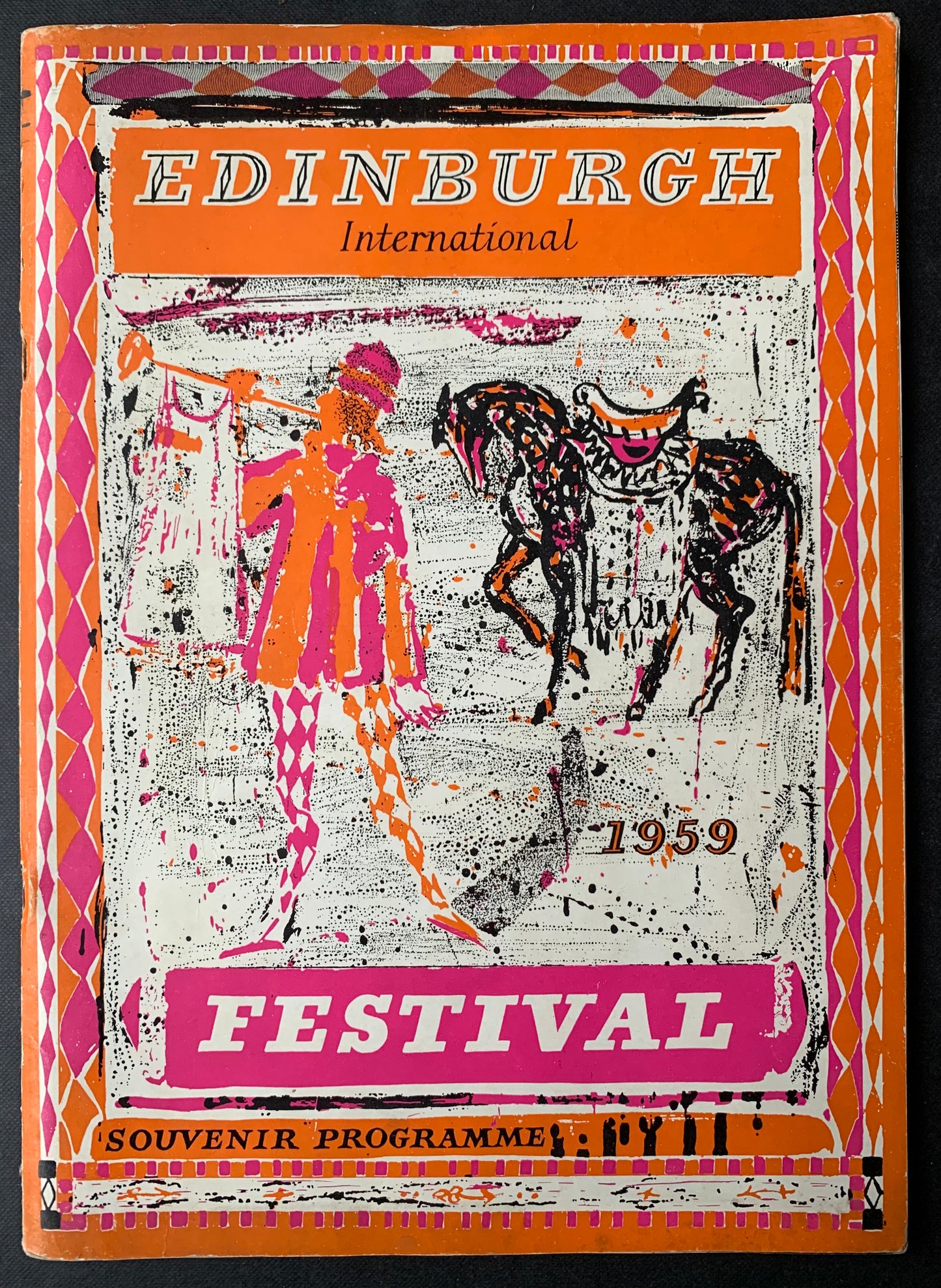 EDINBURGH FESTIVAL INTERNATIONAL 1959 Programme Robin Phillipson JOHN BETJEMAN William Walton - transpontinebooks