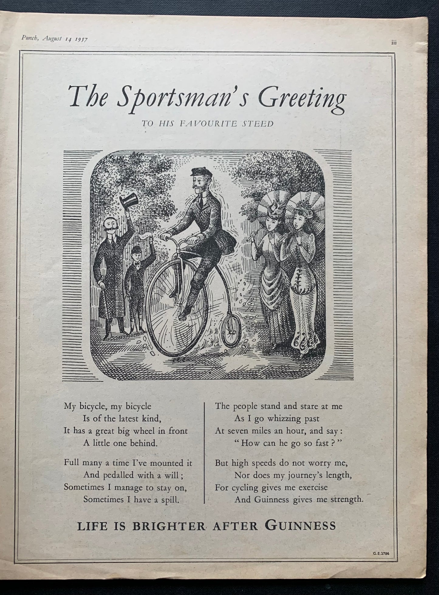 Searle Ronald PUNCH MAGAZINE August 14 1957 BRITISH SEASIDE SUMMER - transpontinebooks