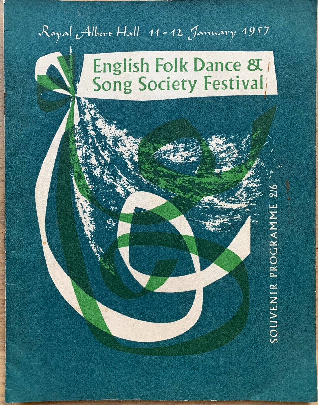 Perritt Robert ENGLISH FOLK DANCE & SONG FESTIVAL 1957 Design Research Unit - transpontinebooks