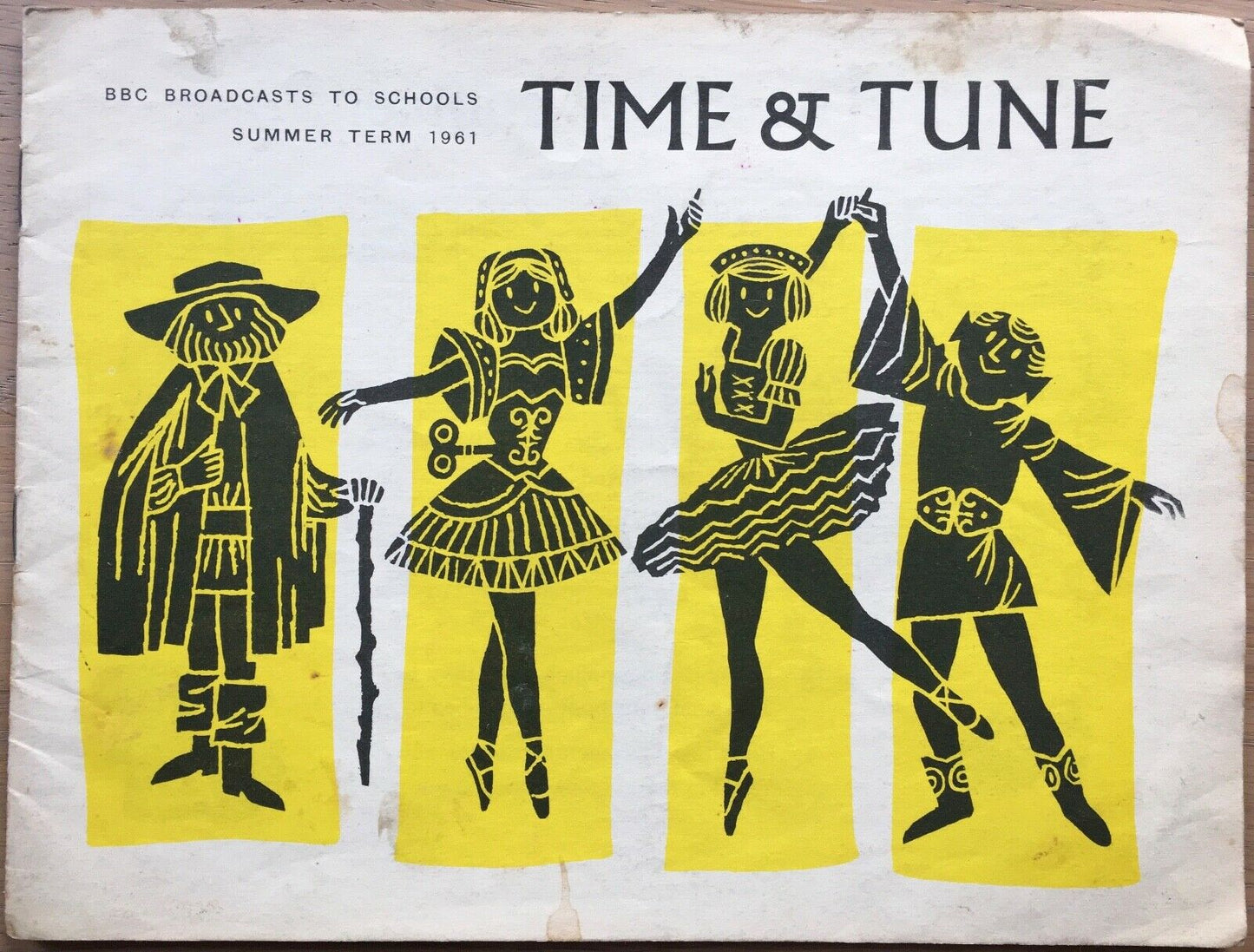 Hass Derrick TIME AND TUNE 1961 BBC Schools Songbook Art ILLUSTRATED MUSIC BOOK - transpontinebooks